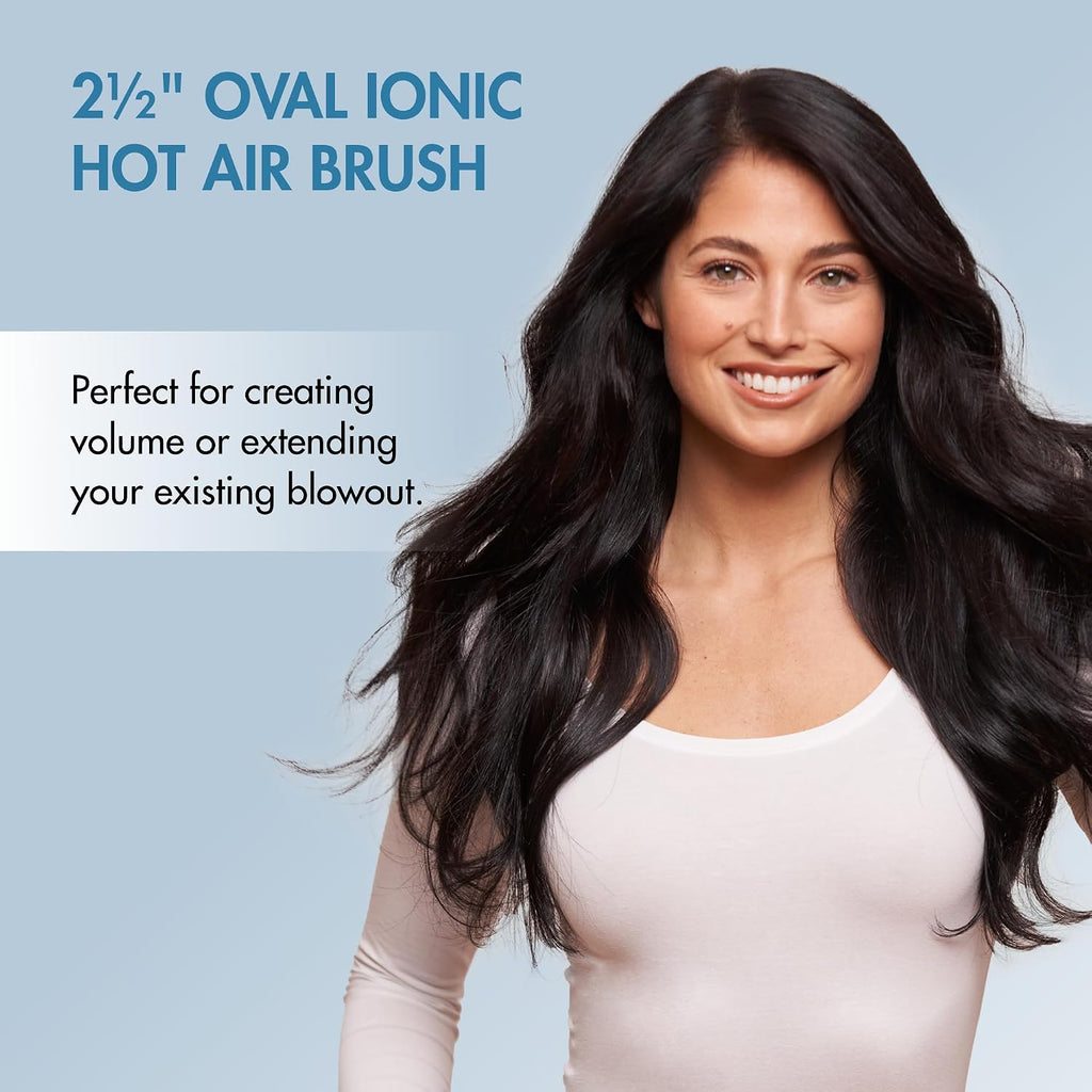 BabylissPRO Nano Titanium Professional 2.5' Hot Air Dryer Brush For Styling And Drying