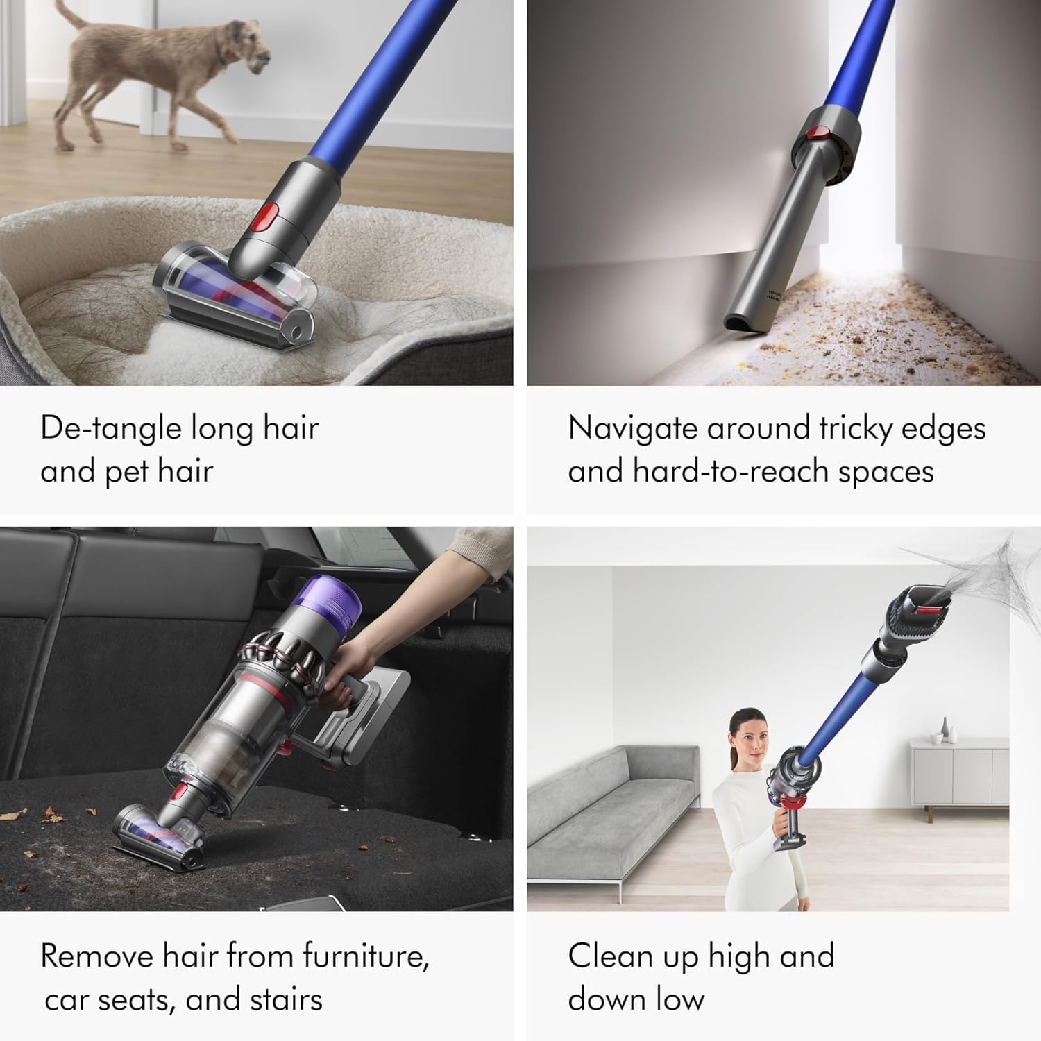 Dyson V11 Torque Drive Cordless Handheld Portable Vacuum Cleaner, Blue (Renewed)