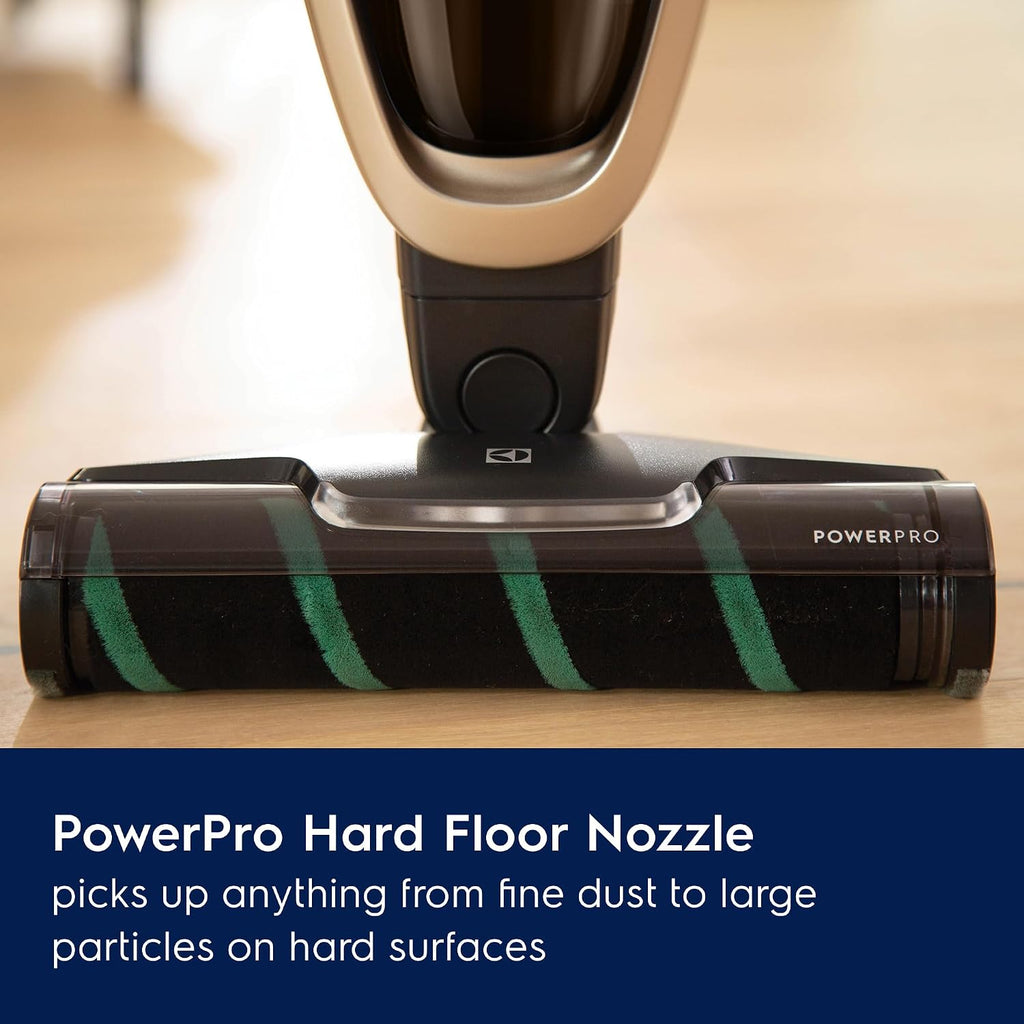 Electrolux WellQ7 Hard Floor Cordless 2-in-1 Vacuum with PowerPro Roller for Hard Surfaces, 50-Minute Run Time, 2 Power Modes, Soft Sand