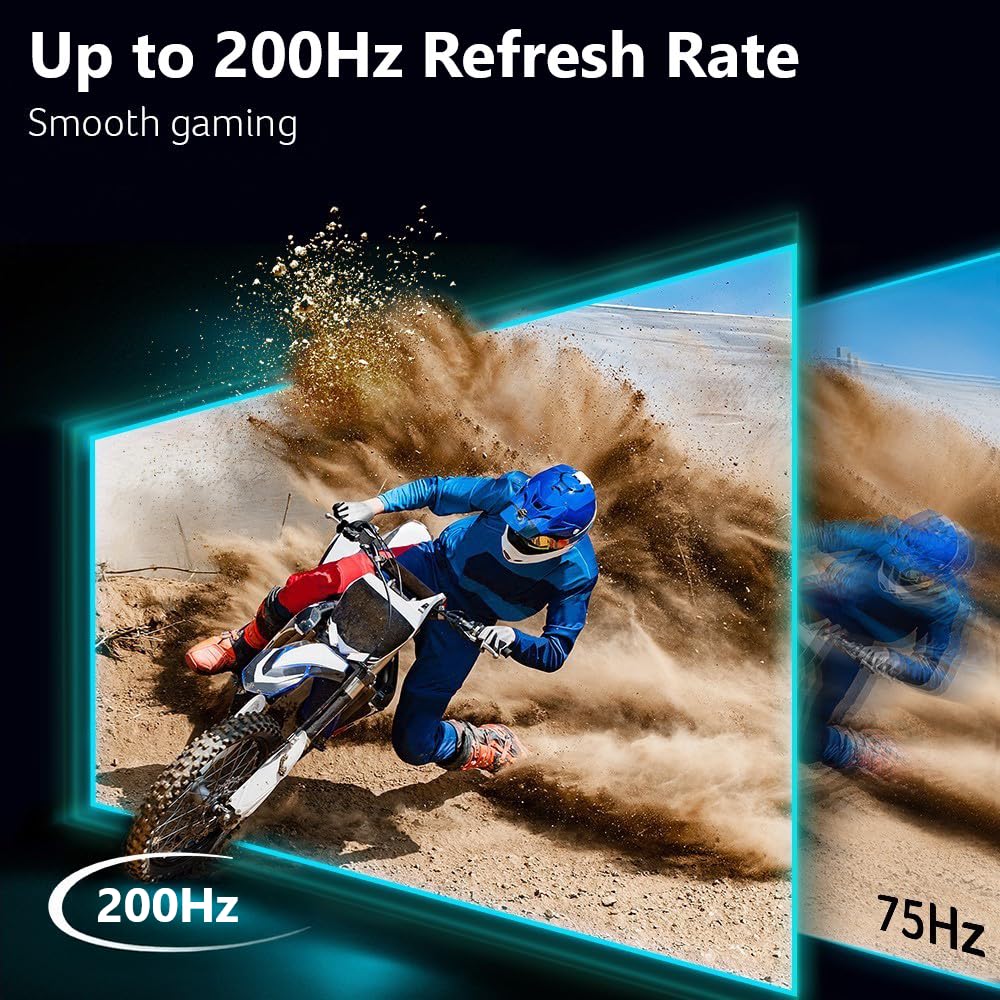 acer Nitro 29.5' UWFHD 2560 x 1080 1800R Curved Gaming Monitor | AMD FreeSync Premium | Up to 200Hz Refresh Rate | 1ms (VRB) | sRGB 100% | 1 x Display Port 1.4 & 2 x HDMI 2.0 Ports | ED300C X1bmiippx