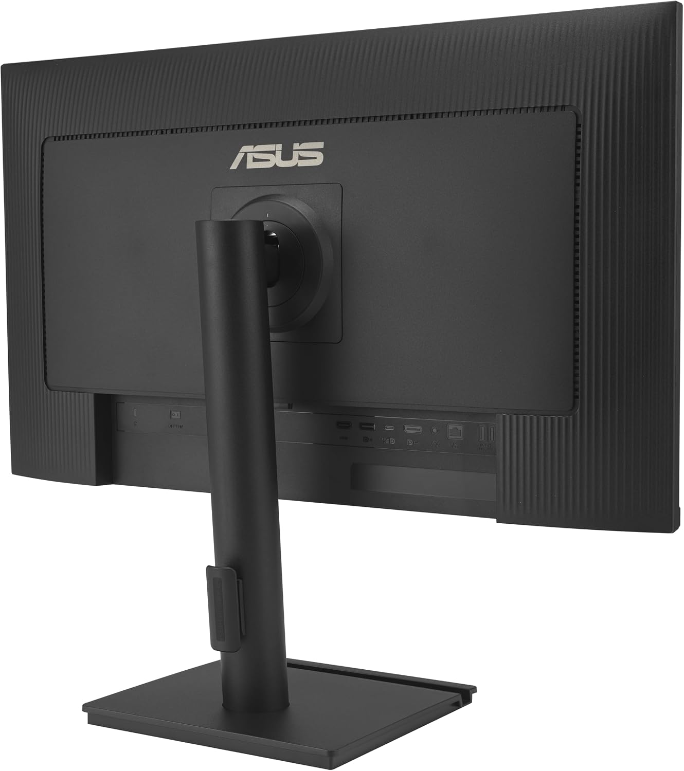 ASUS 27' 1440P USB-C RJ45 Docking Monitor (BE27ACGN) – QHD (2560x1440), IPS, 120Hz, Frameless, Speakers, Height Adjustable, DisplayPort Daisy-Chain, Power Sync, Eye Care, 3 yr Warranty