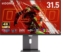 KOORUI 32 Inch 4K OLED Gaming Monitor, UHD 3840x2160, 240Hz 0.03ms Computer Monitors, HDR True Black 400, 99% DCI-P3, AdaptiveSync, DP&HDMI, Tilt/Pivot/Swivel/Height Adjustable, USB Type-C, S3241XO