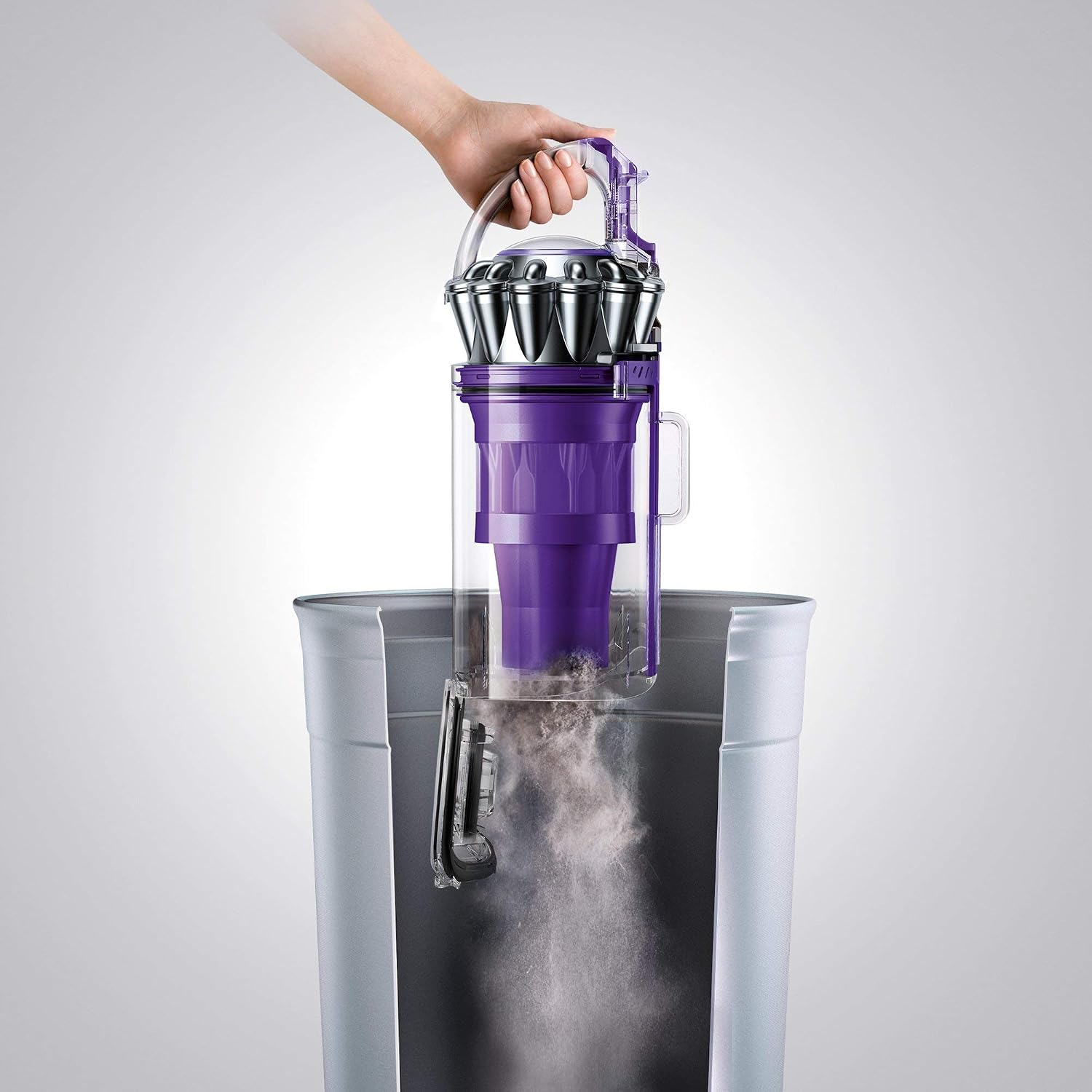 Dyson Ball Animal 2 Upright Vacuum, Iron/Purple (Renewed)
