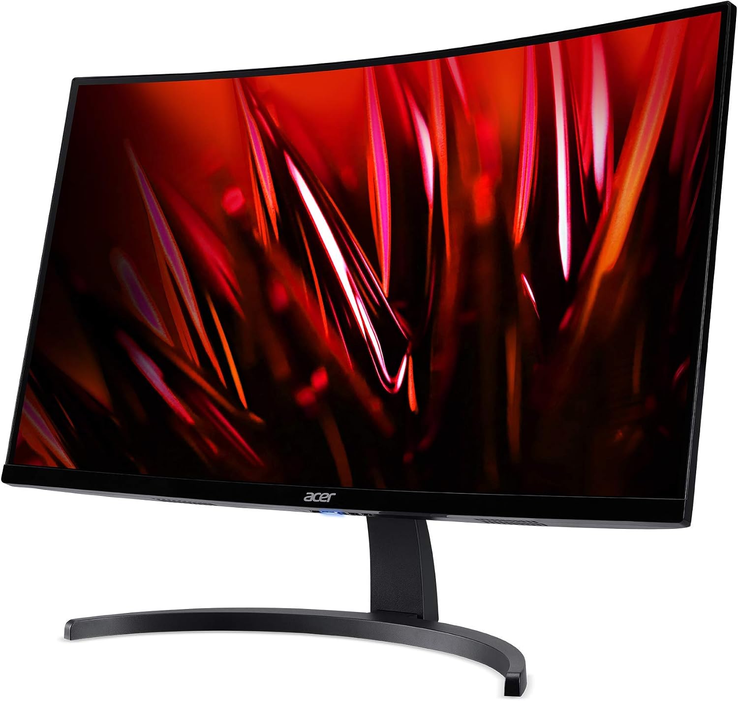Acer Nitro 27' WQHD 2560 x 1440 1500R Curved PC Gaming Monitor | AMD FreeSync | 100Hz Refresh | 1ms VRB | Speakers | VESA Mountable | 1 x Display Port 1.2, 1 x HDMI 2.0 & 1 x HDMI 1.4 | ED273U Hbmiipx