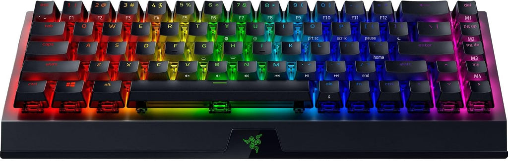 Razer BlackWidow V4 Mini HyperSpeed Wireless Hot Swappable 65% Gaming Keyboard: HyperSpeed Wireless & Bluetooth 5.0 - Orange Switches Tactile & Quiet - Phantom Pudding Keycap - 200 Hr Battery