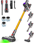 Cordless Vacuum Cleaner, 450W 40KPA Vacuum Cleaners for Home, 45 Mins Lightweight Stick Vacuum Cordless with LED Display, Rechargeable Battery Vacuum for Carpet,Pet Hair,Hardwood Floor
