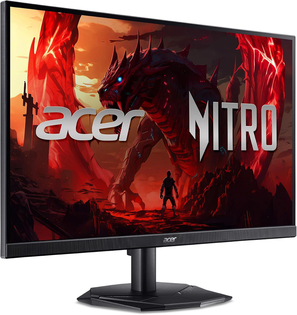Acer Nitro 27 Inch Full HD 1920 x 1080 ZeroFrame Design Gaming IPS Monitor | AMD FreeSync Premium | 200Hz Refresh | Up to 0.5ms | 1 x Display Port 1.2 and 2 x HDMI 2.0 Ports | KG271 X1biip