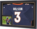 Pro Collector's X Large 36 X 26 Sports Jersey Display Frame Case with 98% UV Protection for Baseball Basketball Football Soccer Hockey Shirt and Uniform, 2 Color Options Mat - Black Frame
