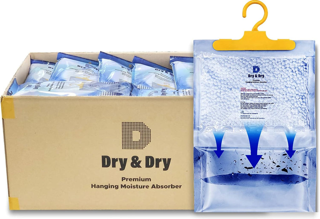 Dry & Dry 92 Packs [Net 14 Oz/Pack] Moisture Absorbers Dehumidifiers - Moisture Absorber