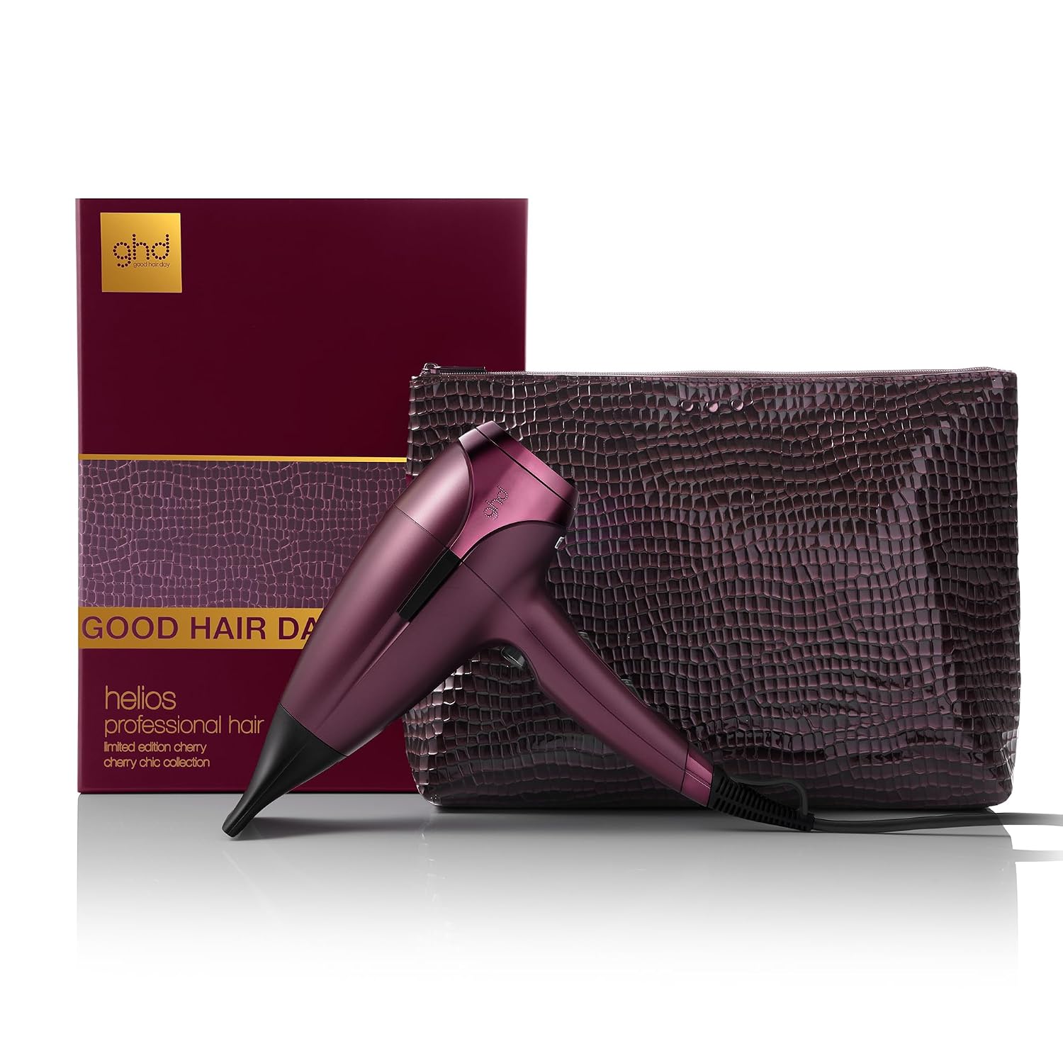 ghd Helios Hair Dryer ― 1875w Professional Blow Dryer, Longer Life + Brushless Motor Lightweight Hair Dryer for Salon-Worthy Blowout