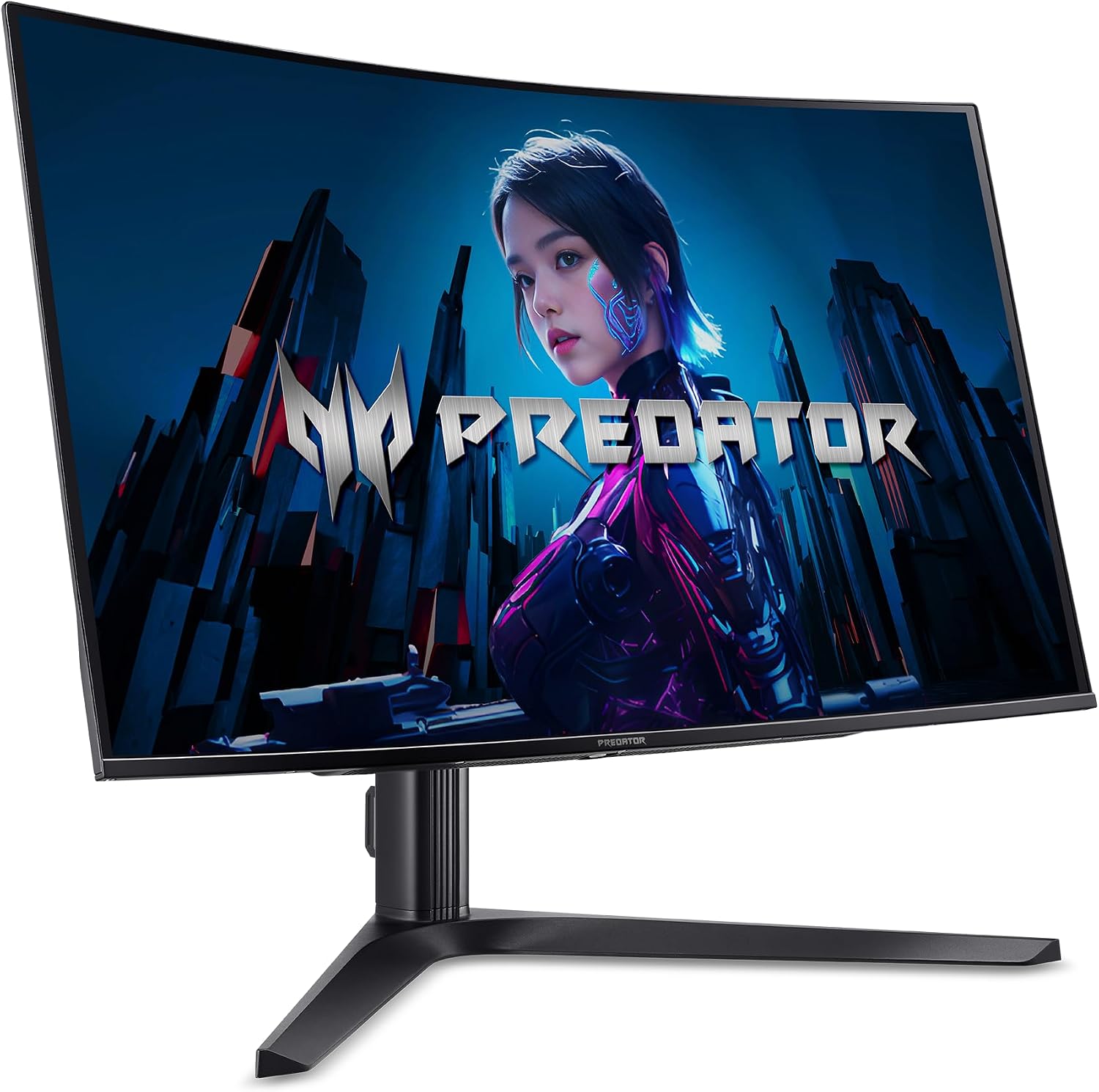 acer Predator X32 | 31.5' UHD 3840 x 2160 Quantum Dot OLED 1700R Curved Gaming Monitor | AMD FreeSync Premium | 240Hz | 0.03ms | 1000nits @ HDR 3% | DCI-P3 99% | USB Type-C, 2 x DP 1.4 & 2 x HDMI 2.1