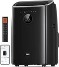 DREO Portable Air Conditioner 515S, 12000 BTU ASHRAE (8000 BTU DOE) Smart AC Unit for Bedroom with Drainage-free Cooling, Fan&Dehumidifier 3 in 1, APP/Voice/Remote, Quiet Standing AC for Room Indoors