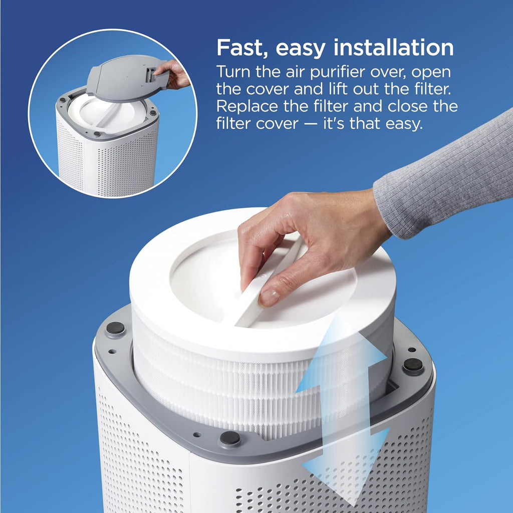 Clorox HEPA Air Purifiers for Home, True HEPA Filter, Large Rooms Up to 1,500 Sq Ft, Removes 99.9% of Mold, Viruses, Wildfire Smoke, Allergens, Pet Allergies, Dust, AUTO Mode, Whisper Quiet