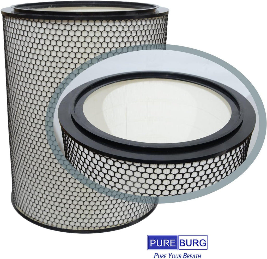 PUREBURG Replacement Filter Set Compatible with Dyson BP03 BP04 BP06 Purifier Big+Quiet Formaldehyde Extra Large, HEPA + 2 Carbon Filter (972132-01 & 972133-02)