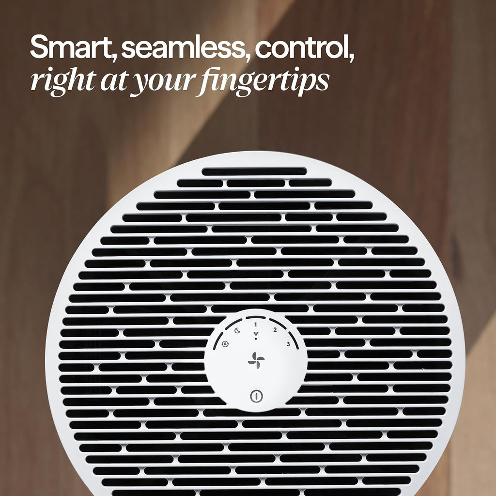 BLUEAIR Blue Pure 511i Max Smart Air Purifier for Bedroom & Small Rooms up to 926 Sq Ft, HEPASilent Air Cleaner for Pets, Allergies, Smoke & Dust, Quiet WiFi Air Purifier with Auto Mode