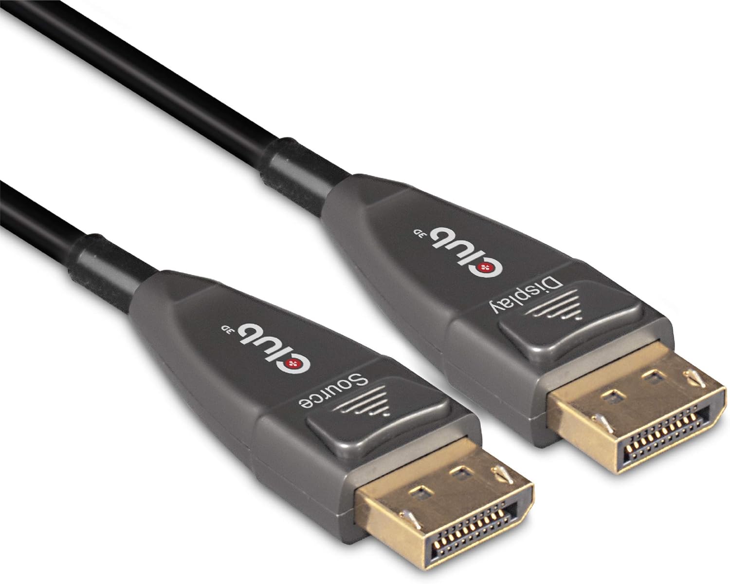 CLUB3D DisplayPort™ 1.4 Active Optical Cable HDR Unidirectional 4K120Hz 8K60Hz Male/Male 20 m