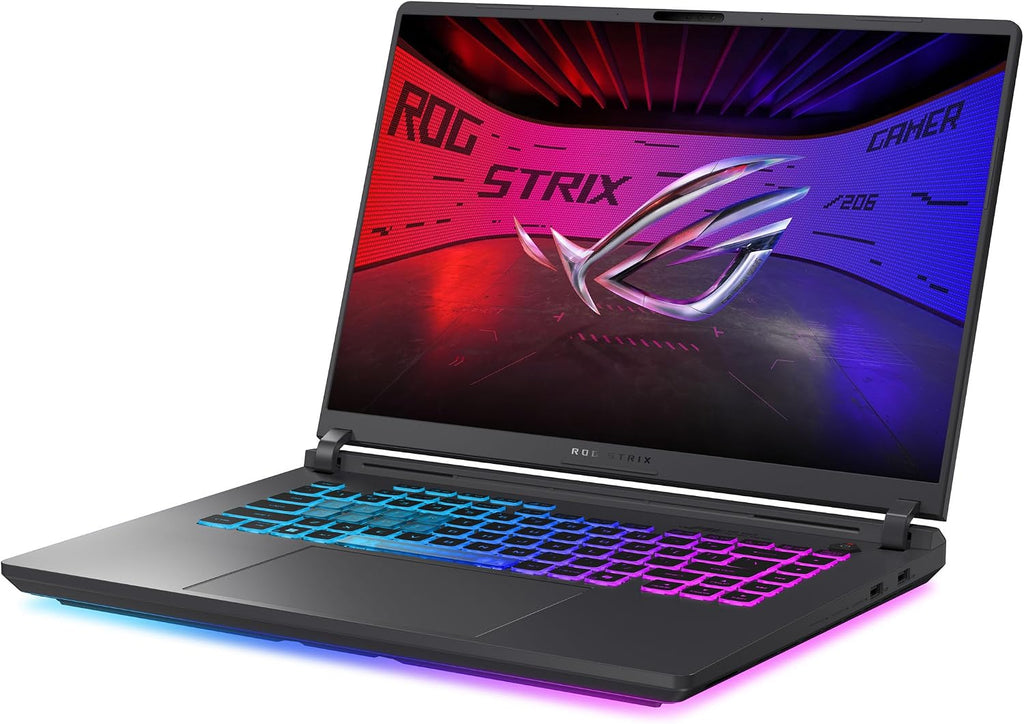 ASUS ROG Strix G16 (2025) Gaming Laptop, 16' FHD+ 16:10 165Hz/3ms Display, NVIDIA® GeForce RTX™ 5060 Laptop GPU, Intel® Core™ i7 Processor 14650HX, 16GB DDR5, 1TB Gen 4 SSD, Wi-Fi 7, Windows 11 Home