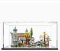 Acrylic Transparent Collectible Display Case for Lego 10316 Rivendell Castle, Lord of The Rings Block Model. Display Case Showcase Dust Collection (Display Case Only) (3mm Mirrors)