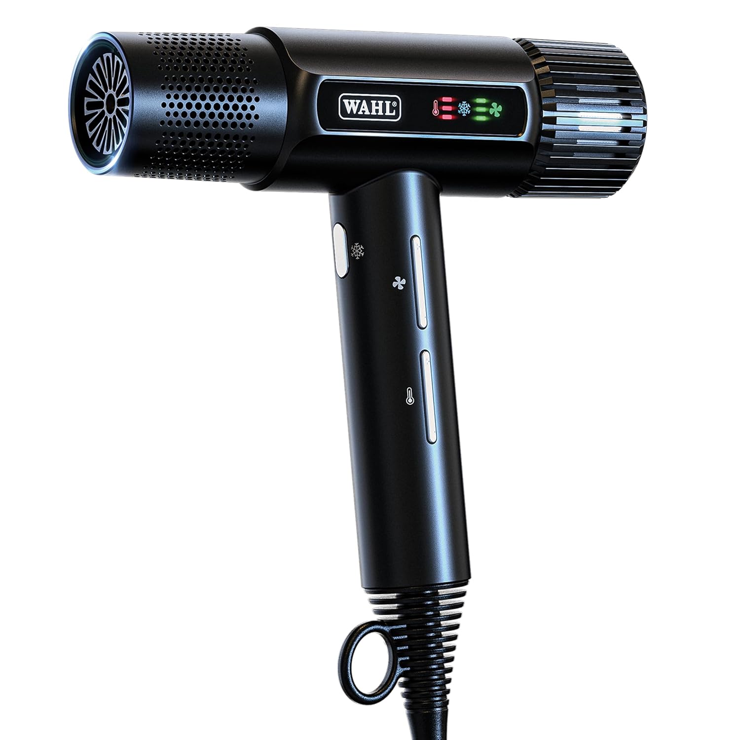 Wahl Professional Vanquish Hair Dryer, Controlled Airflow, SmoothTone Motor, 4 Heat & 3 Speed Settings, Auto-Clean Function, Lightweight, Slim Design