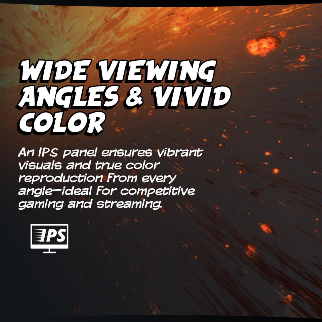 AOC 25G51Z 25-inch Gaming Monitor FHD 1920x1080, 240Hz Refresh Rate, 0.5ms MPRT, IPS Panel, HDR, 3-Sided Frameless, HDMI 2.0 x1, Display Port x1, 3-Year Zero-Bright-Dot