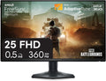 Alienware 25 Gaming Monitor AW2523HF 24.5' IPS LED Full HD (1920 × 1080) 360Hz Display - AMD FreeSync - VESA - Monitor (USB, HDMI) Height/Tilt/Swivel/Pivot Adjustability - Dark side of the Moon