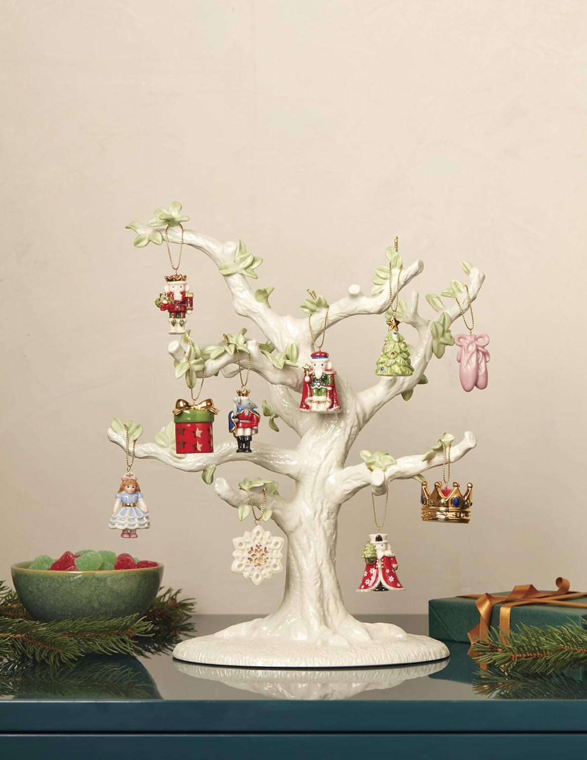 Lenox 818038 Ivory Ornament Tree, Display Stand