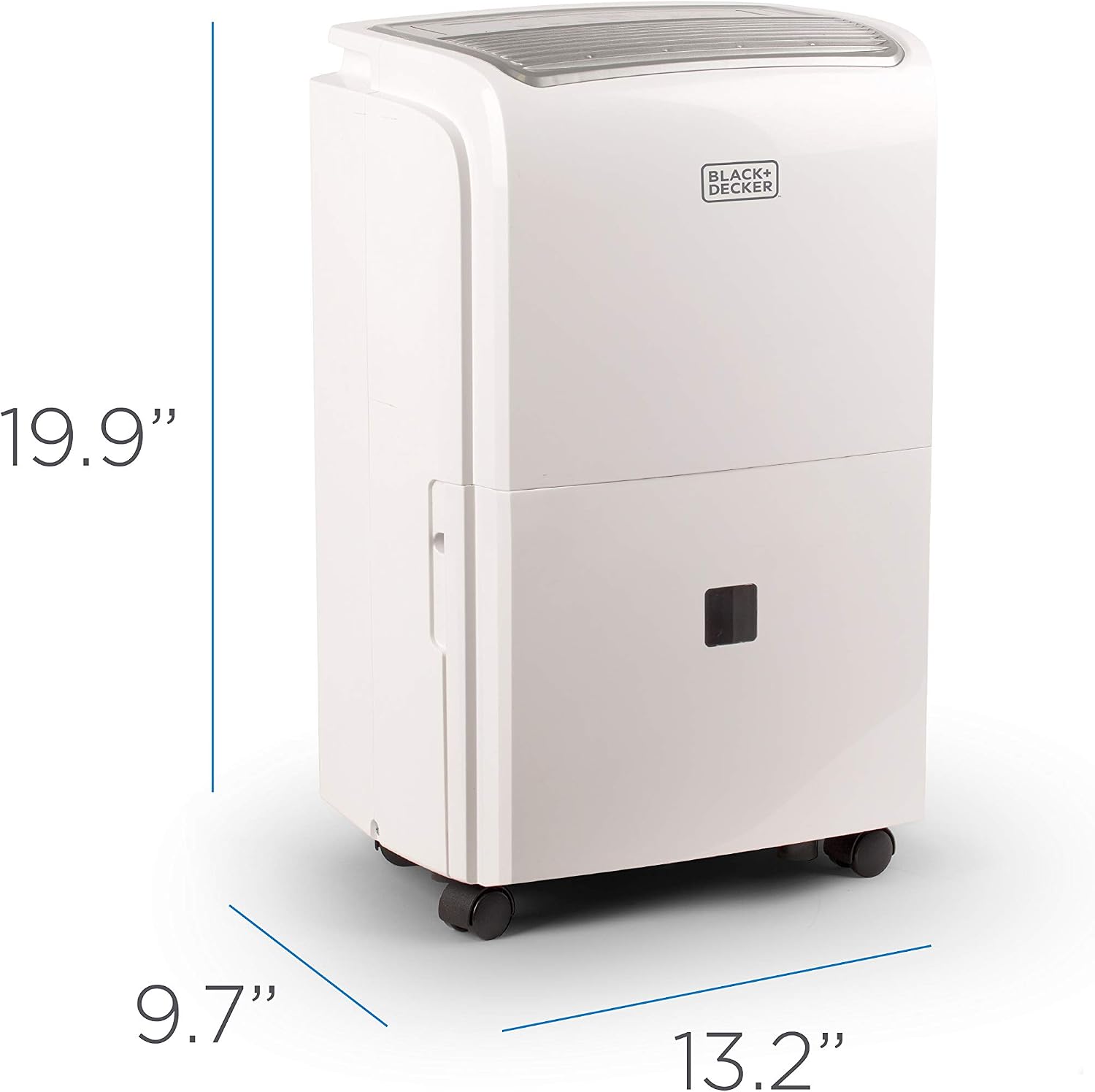 BLACK+DECKER 30-Pint Dehumidifier | Portable Dehumidifiers for Home | Energy Star Safe | Quiet Dehum | In Room Dehumidifying Machine | BDT30WTA