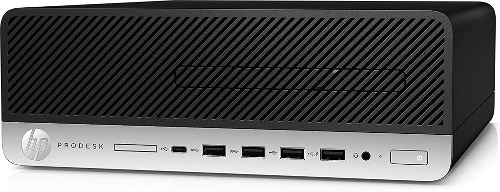 HP ProDesk 600 G4 SFF PC Intel Core i5-8500 256GB NVMe 8GB RAM Built in AX210 Wi-Fi BT Displayport to HDMI Adapter Windows 11 Pro Small Form Factor Computer (Renewed)