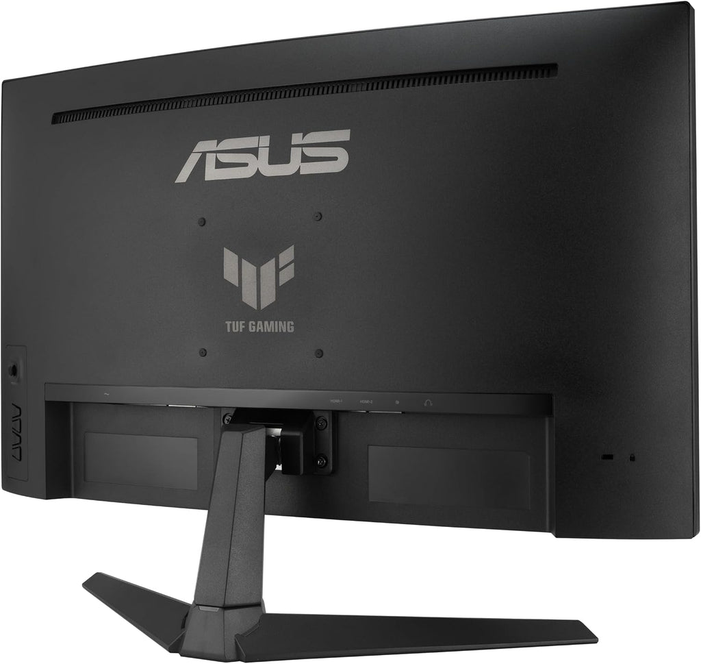 ASUS TUF Gaming 27' 1080P Curved Monitor (VG27VQ3B) – Full HD, 180Hz, 1ms, Extreme Low Motion Blur Sync, FreeSync, 1500R Curvature, Eye Care, 90% DCI-P3, DisplayWidget, 3 yr Warranty