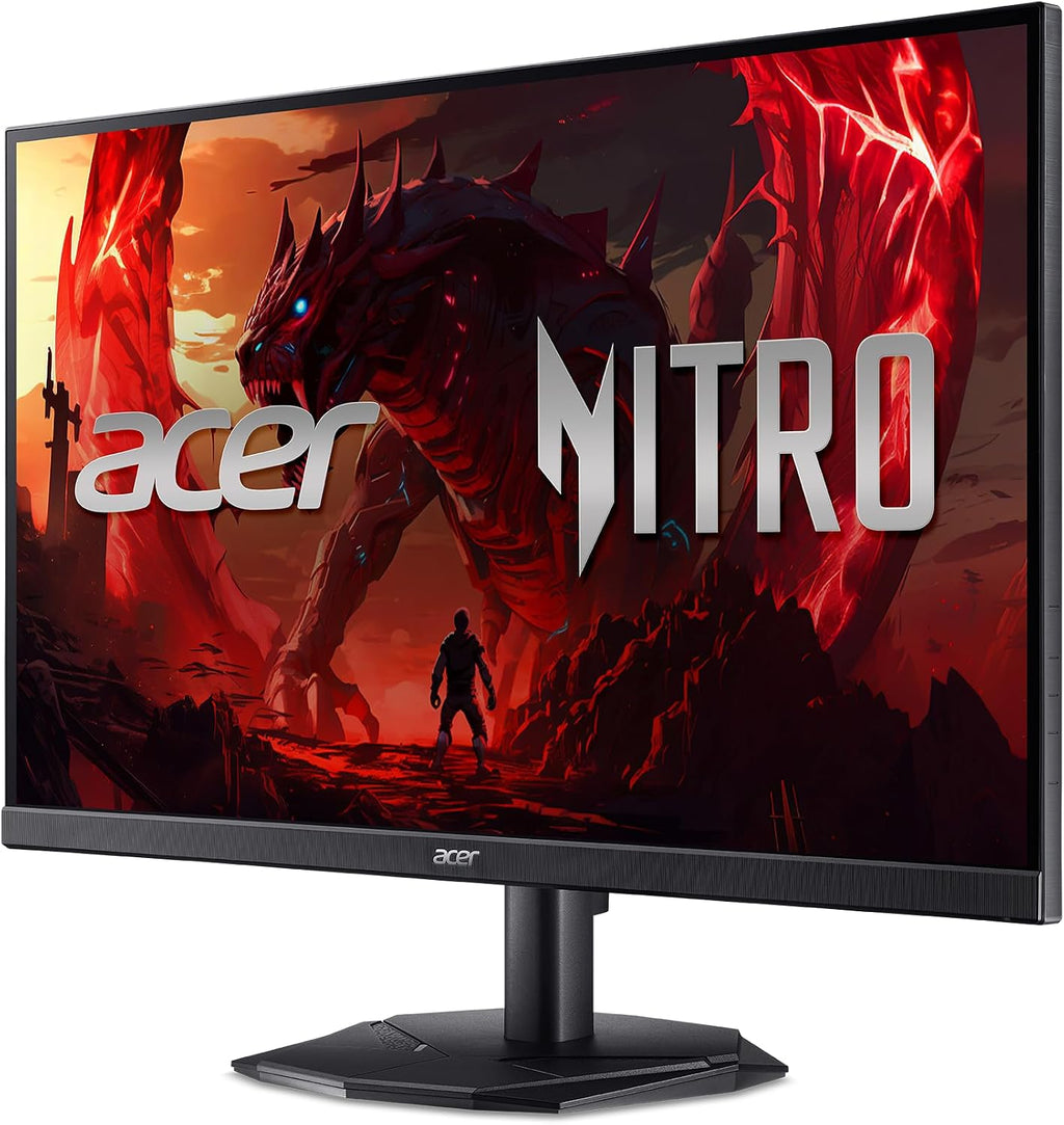Acer Nitro 27 Inch Full HD 1920 x 1080 ZeroFrame Design Gaming IPS Monitor | AMD FreeSync Premium | 200Hz Refresh | Up to 0.5ms | 1 x Display Port 1.2 and 2 x HDMI 2.0 Ports | KG271 X1biip