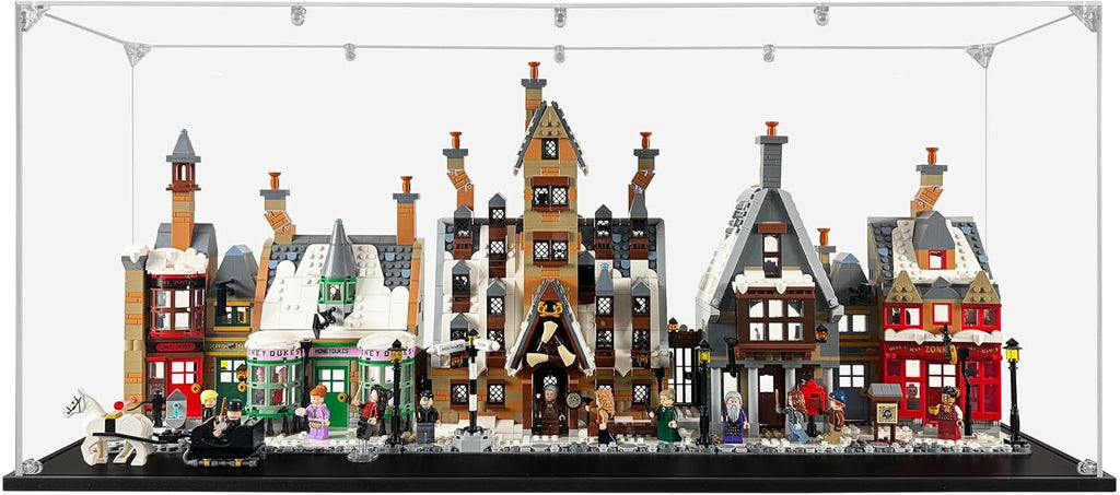 Acrylic Display Case for Hogsmeade Village – Collectors' Edition #76457, Dustproof Display Case (Case Only)