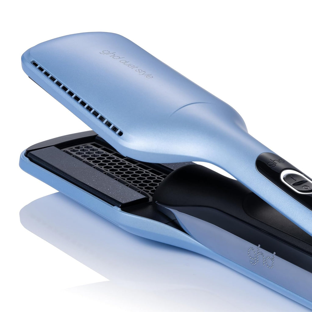 ghd Duet Style - 2-in-1 Flat Iron Hair Straightener + Hair Dryer in One Tool | Transform Hair from Wet to Styled with No Heat Damage | Blow Dry with No Fizz | 2X More Shine