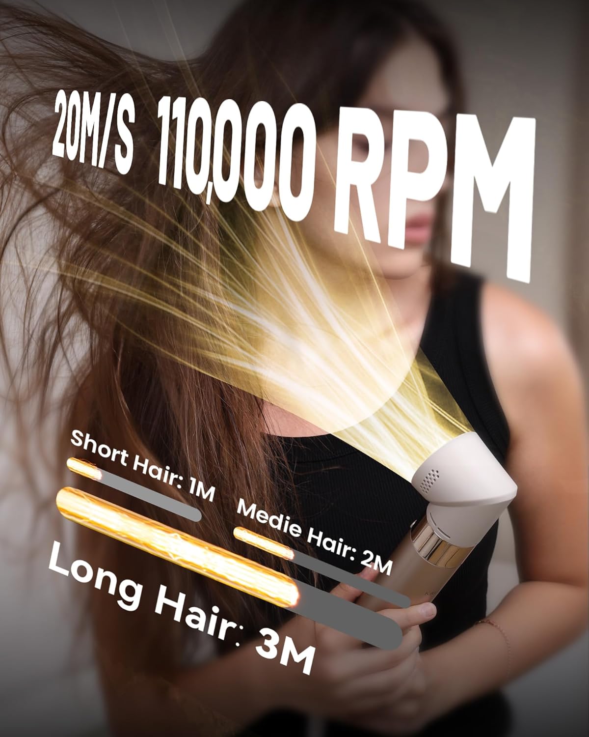 KAUGIC 6 in 1 Hot Air Hair Styler Dryer Multi-Styler - High Speed Hair Styling Tools with No Heat Damage, Auto Wrap Curler as A Gift for Fast Drying Curling Smoothing Volumizing Cool Shot