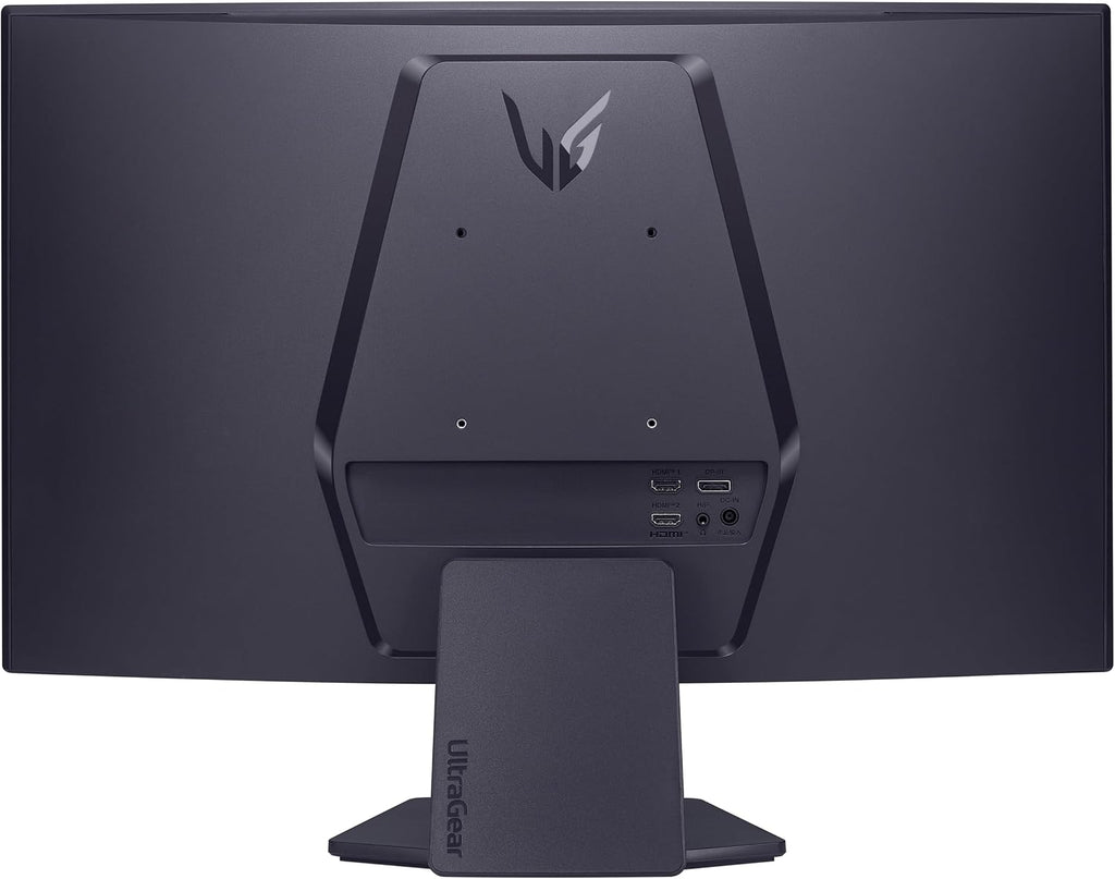 LG 27GS60QC-B Ultragear 27-inch Curved Gaming Monitor QHD (2560x1440) 180Hz 1ms 1000R AMD FreeSync HDR10 HDMIx2 DisplayPort Borderless Design Black Stabilizer DAS Crosshair FPS Counter - Black