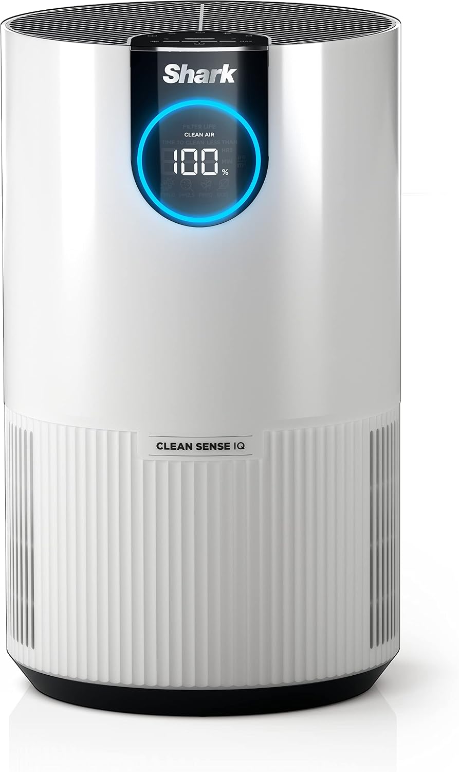 Shark Air Purifiers for Bedroom, Office, Dorm, Small Room, HEPA Air Filter, Odor Eliminator, Covers Up To 500 SQ FT, Air Filtration Removes Smoke, Dust, Allergens, Pet Dander, and Pollutants, HP102