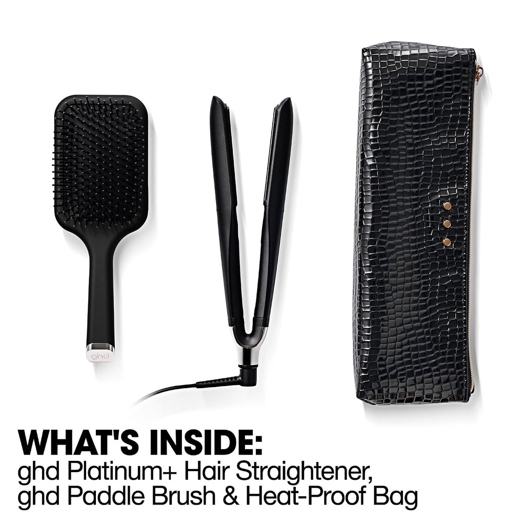 ghd Platinum+ Styler ― 1' Flat Iron Hair Straightener, Professional Ceramic Hair Styling Tool for Stronger Hair, More Shine, & More Color Protection