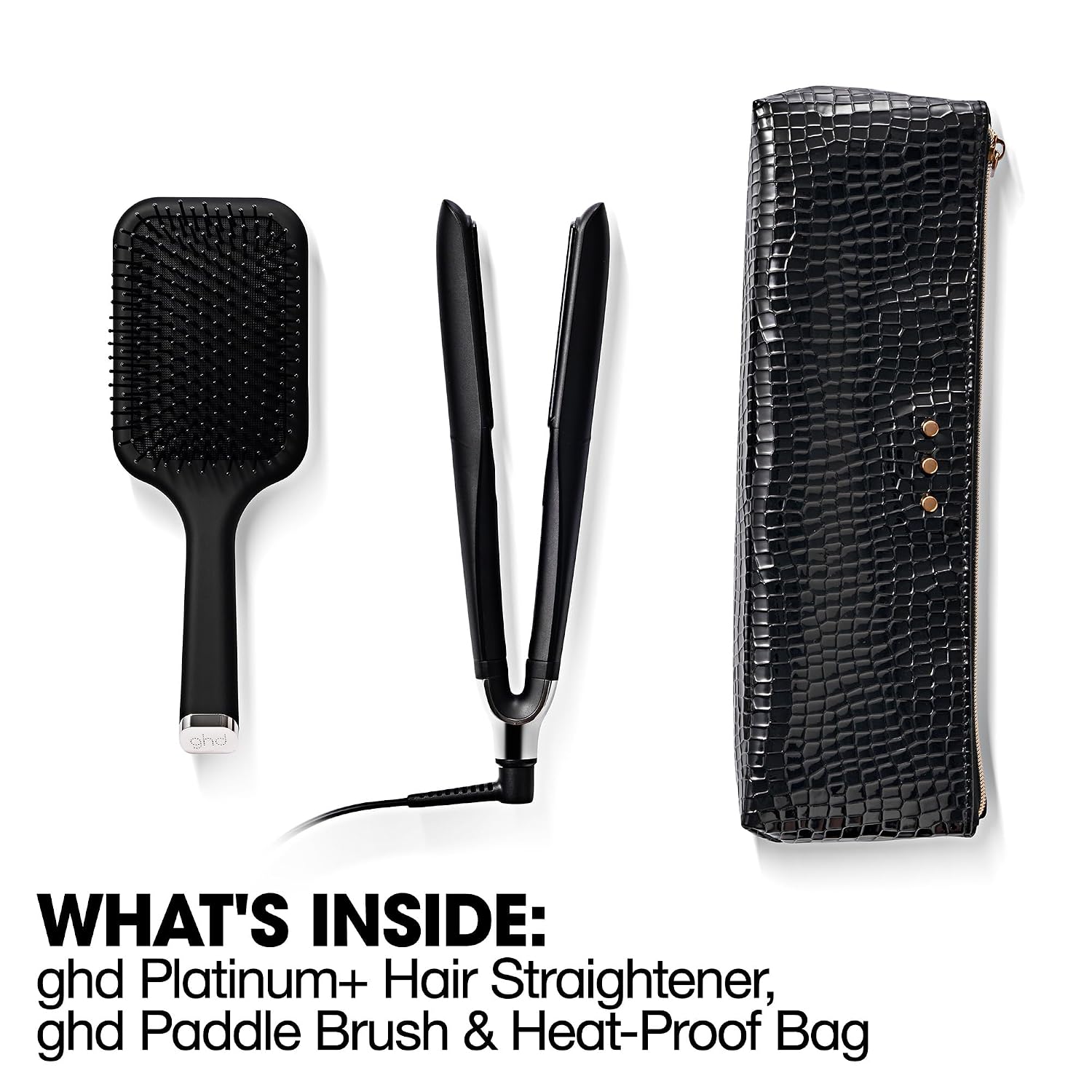 ghd Platinum+ Styler ― 1' Flat Iron Hair Straightener, Professional Ceramic Hair Styling Tool for Stronger Hair, More Shine, & More Color Protection
