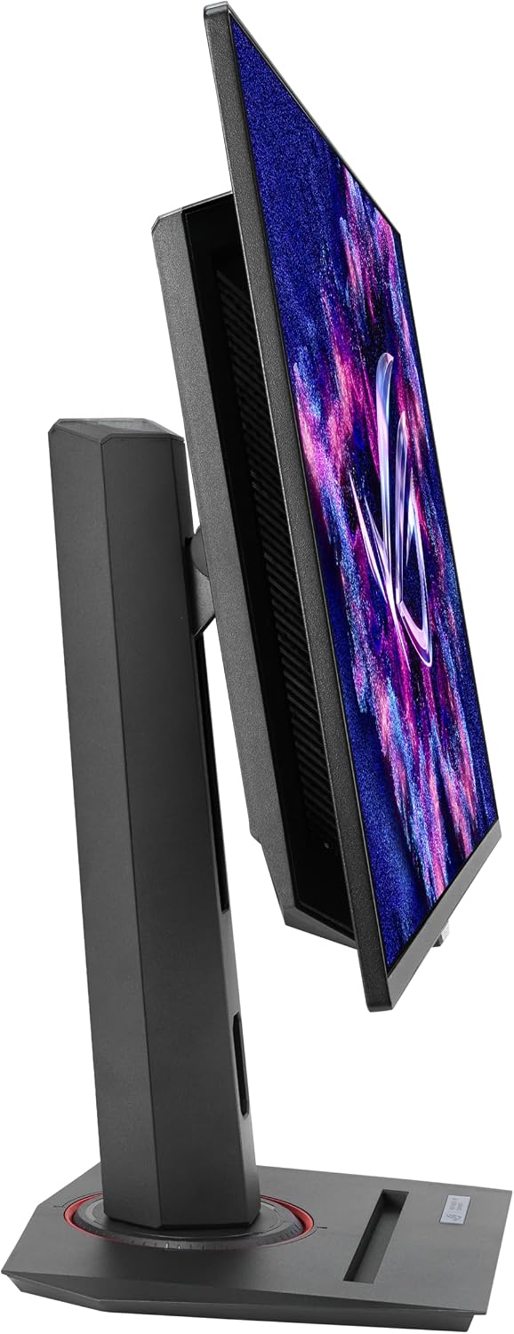 ASUS ROG Strix 26.5' 1440P QD-OLED Gaming Monitor (XG27ACDNG) -QHD (2560x1440), 360Hz, 0.03ms, Custom Heatsink, OLED Care+, G-SYNC Compatible, 99% DCI-P3, DisplayWidget, AI Gaming, 3yr Warranty