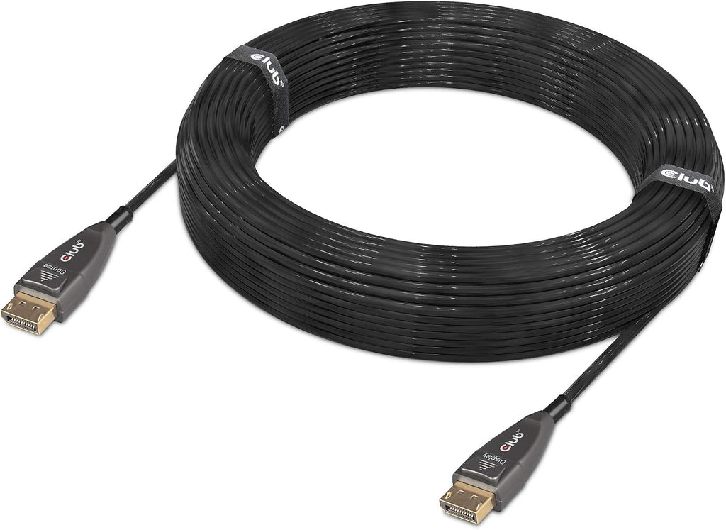 CLUB3D DisplayPort™ 1.4 Active Optical Cable HDR Unidirectional 4K120Hz 8K60Hz Male/Male 20 m