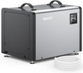 Yaufey 125 Pints Commercial Dehumidifier with Drain Hose for 6500 Sq.Ft. Crawl Space, Basement, Industrial, 10-90% RH Humidity Control, 24/7 Running Continuous Drainage, TUV Certified, 5-Yr Coverage