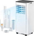 EUHOMY 10,000 BTU Portable Air Conditioners, 4-in-1 Portable AC Unit Cools Up to 450 Sq.Ft, Portable Air Conditioner with Cool, Fan, Dry, Sleep Modes with Remote, 52 dB, 24H Timer, for Bedroom