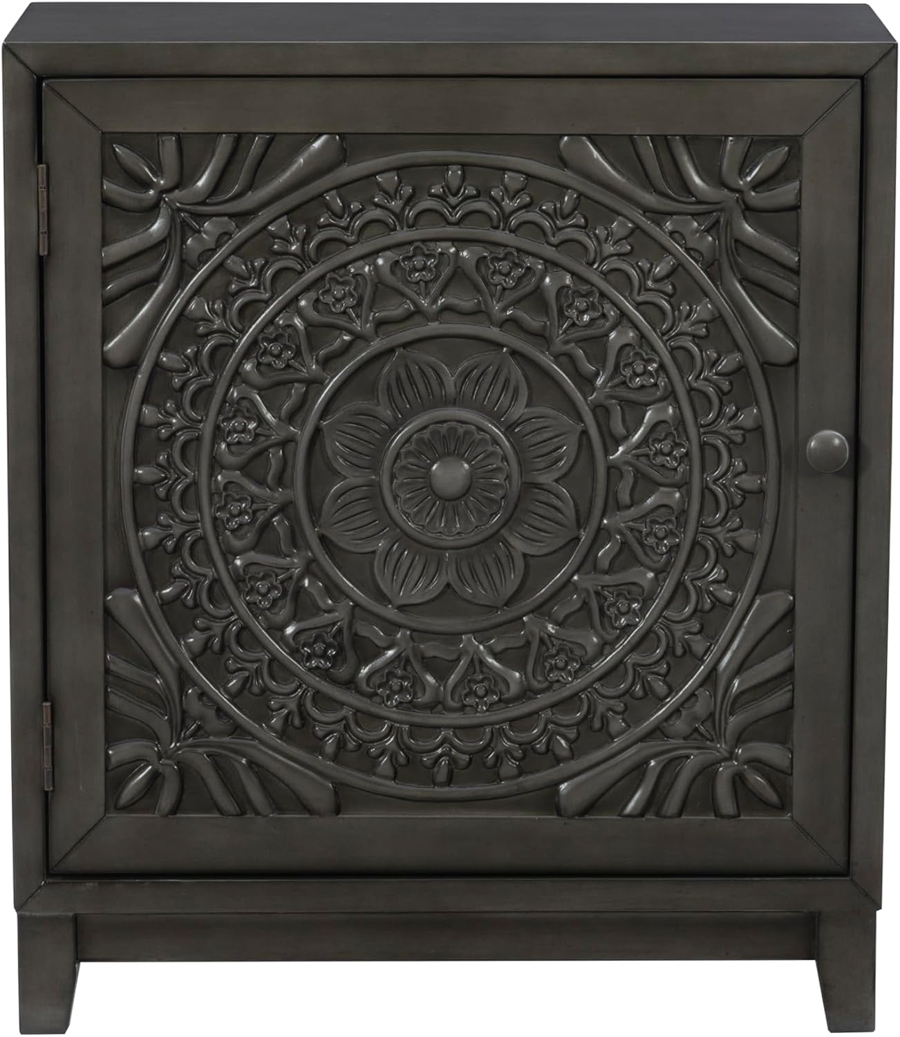 Hadrik Dark Grey Accent Cabinet by Powell