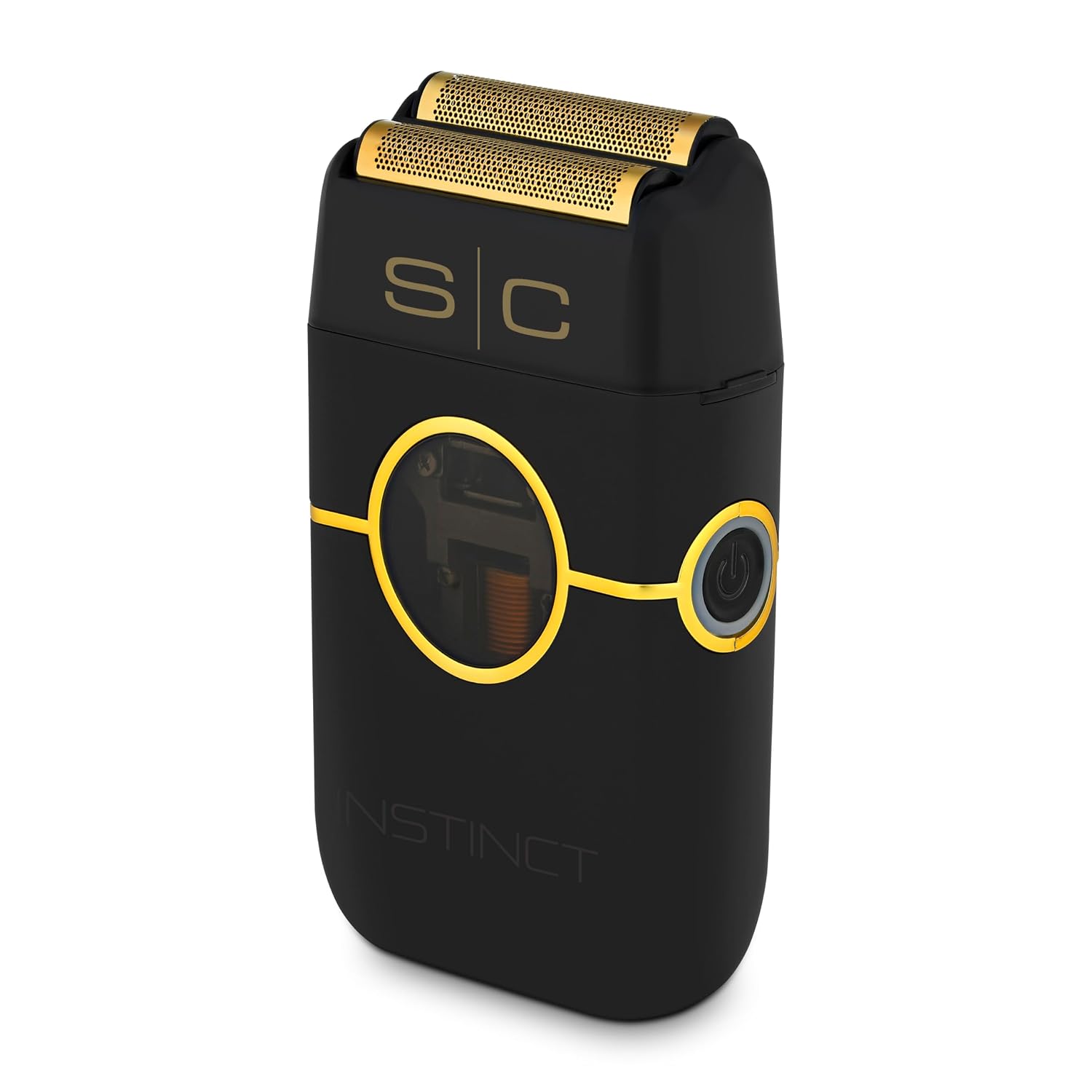 StyleCraft Instinct Metal Cordless Double Foil Shaver with IN2 Vector Motor Intuitive Torque Control, USB-C Rechargeable