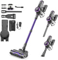 Cordless Vacuum Cleaner,600W 65KPA Dual Motor Vacuum for Home with AI Auto Suction,70Min Runtime,Stick Vacuums with Self-Standing Design,LED Headlights for Carpet,Hardwood Floors,Pet Hair,Tile