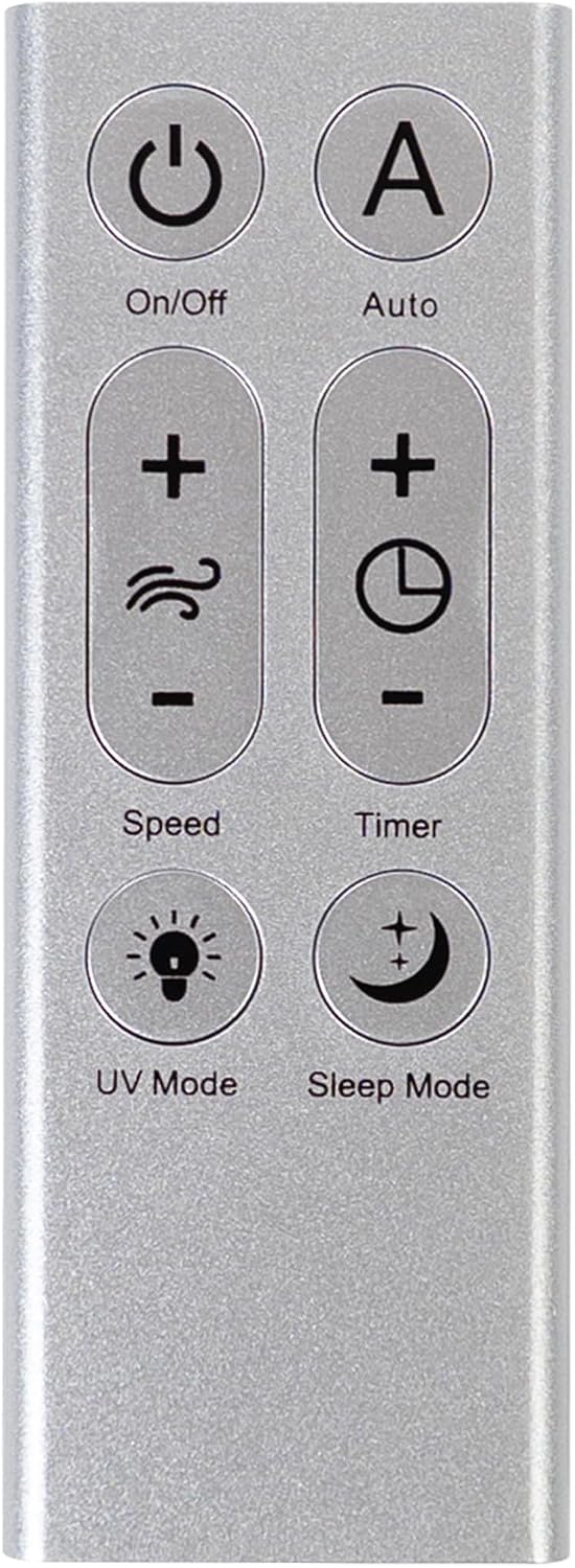 Hunter Fan Company Humidifier and Air Purifier In One, Advanced Filtration Air Purifiers for Home, Air Purifiers for Home Pets, Humidifiers for Bedroom and Humidifiers for Bedroom Baby, Grey/Silver