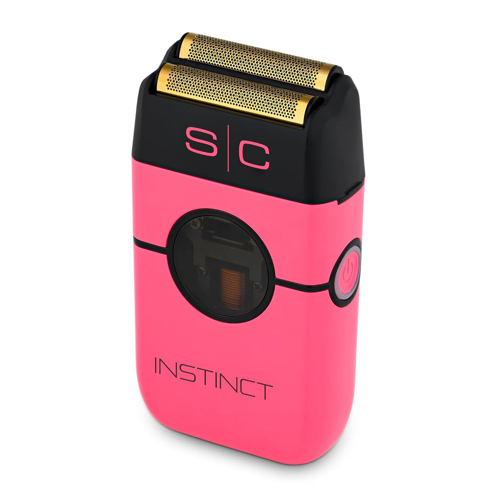 StyleCraft Instinct Metal Cordless Double Foil Shaver with IN2 Vector Motor Intuitive Torque Control, USB-C Rechargeable