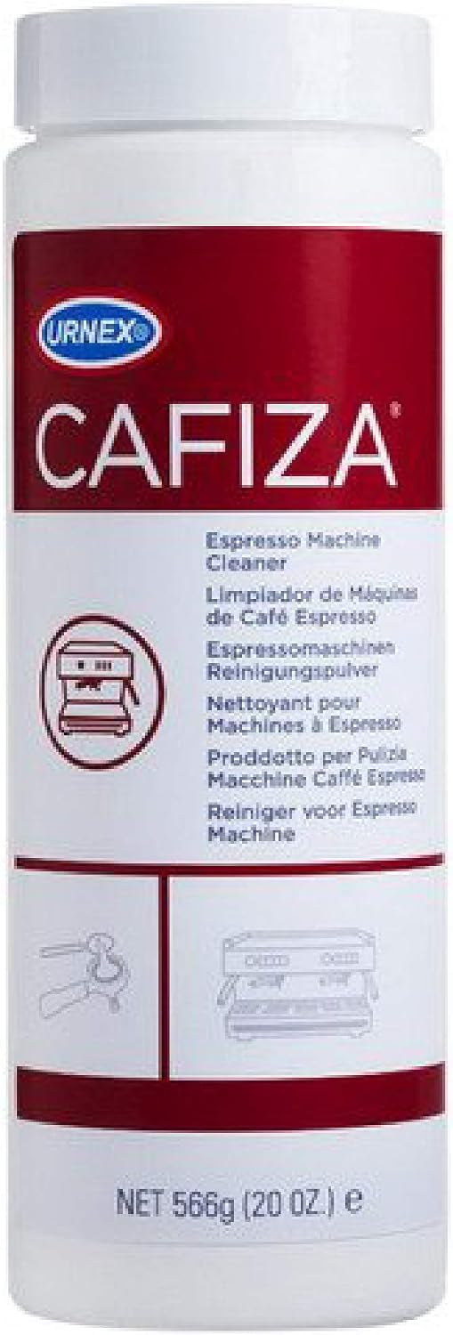 Urnex Cafiza Espresso Machine Descaler & Cleaner — 20oz Bottle (Case of 12)