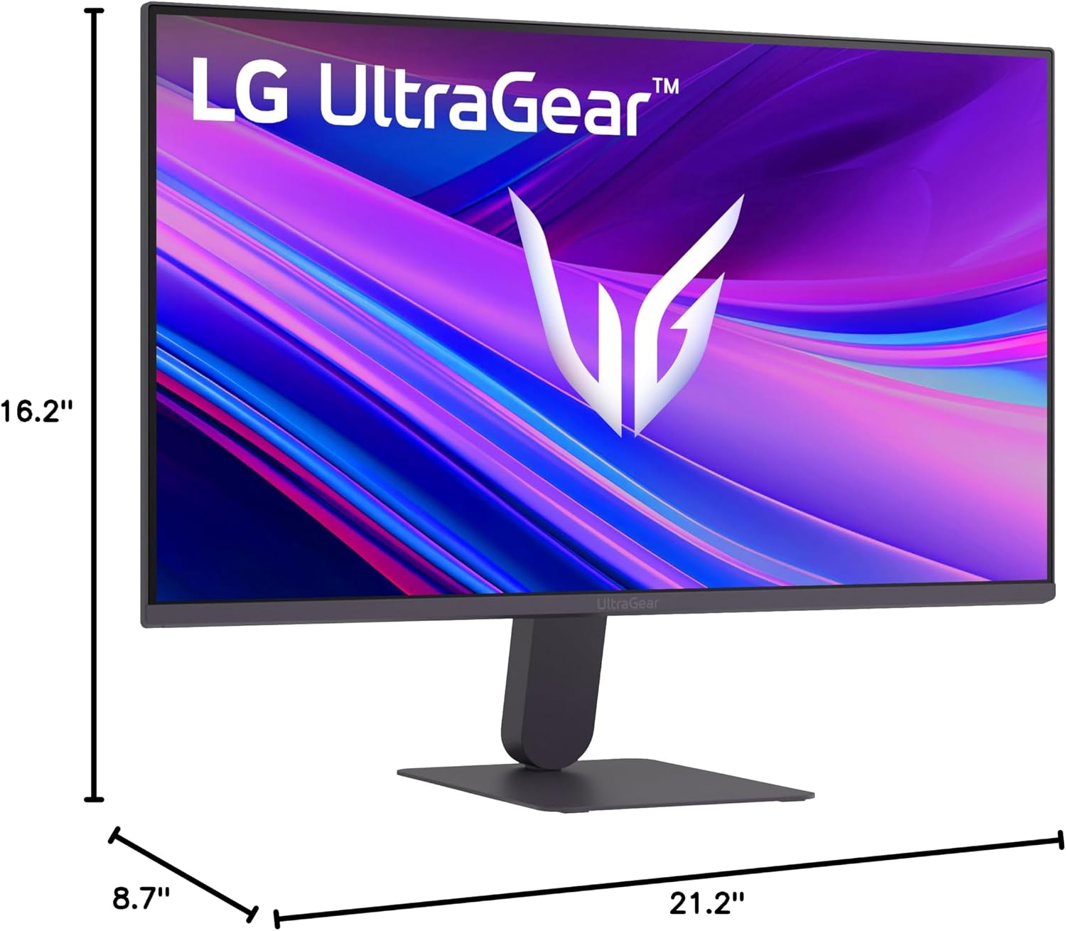 LG 24G411A-B 24-inch Ultragear Full HD (1920 x 1080) IPS Gaming Monitor, 144Hz (O/C), 1ms MBR, NVIDIA G-Sync Compatible, AMD FreeSync, HDR10, HDMI, DisplayPort, Slim Stand, Black