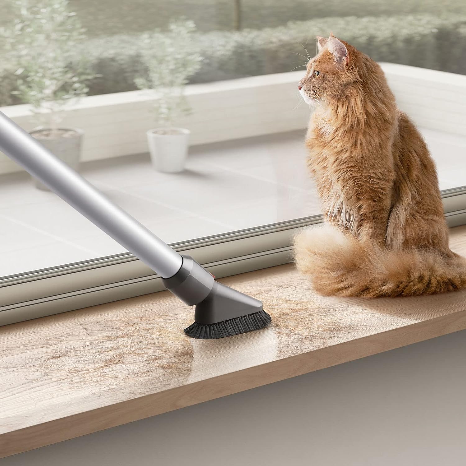Dyson V7 Advanced Cordless Stick Vacuum Cleaner - Silver - Light Weight and to Clean up high, Battery Operated, Portable, Carpet and Hard Floor Cleaning + USB A to C Cable