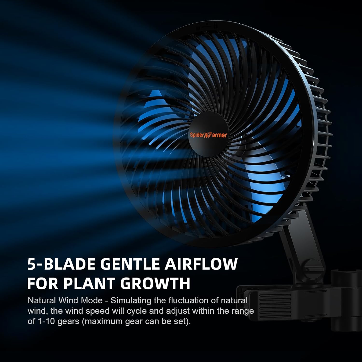 Spider Farmer New Grow Tent Fan 6' and Spider Farmer Dehumidifier with Drain Hose and Pump
